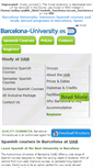 Mobile Screenshot of barcelona-university.es